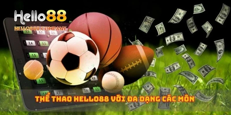 Thể thao Hello88 với đa dạng các môn